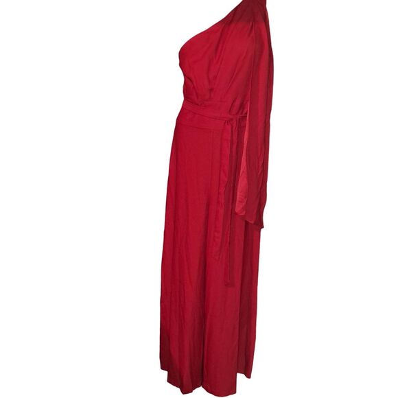 SALE!! NWT-BEAUTIFUL SASSY RED Off the Shoulder Melonie SZ 6-8 Pantsuit - Picture 3 of 9